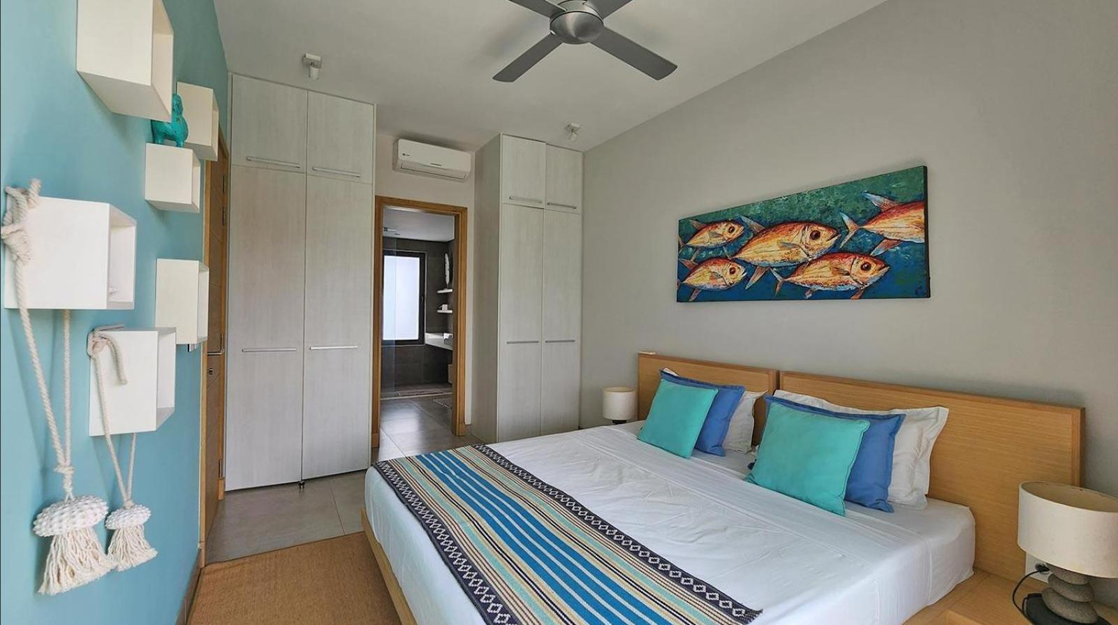Appartement Le Dauphin Du Lagon Bleu - Plages De Mont Choisy Et De Trou Aux Biches Grand Baie Esterno foto