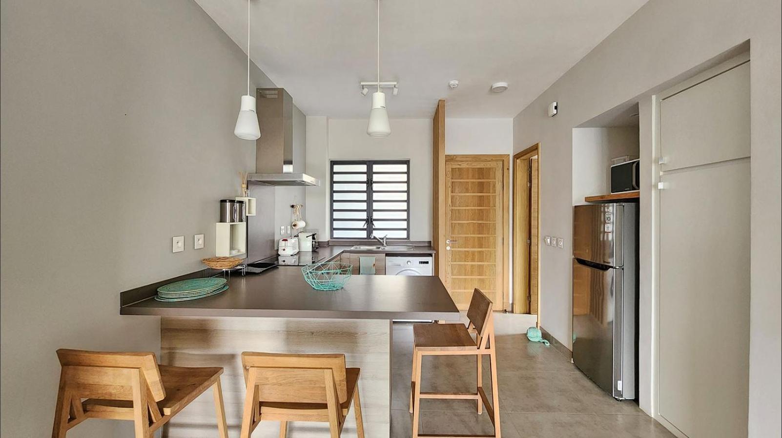 Appartement Le Dauphin Du Lagon Bleu - Plages De Mont Choisy Et De Trou Aux Biches Grand Baie Esterno foto