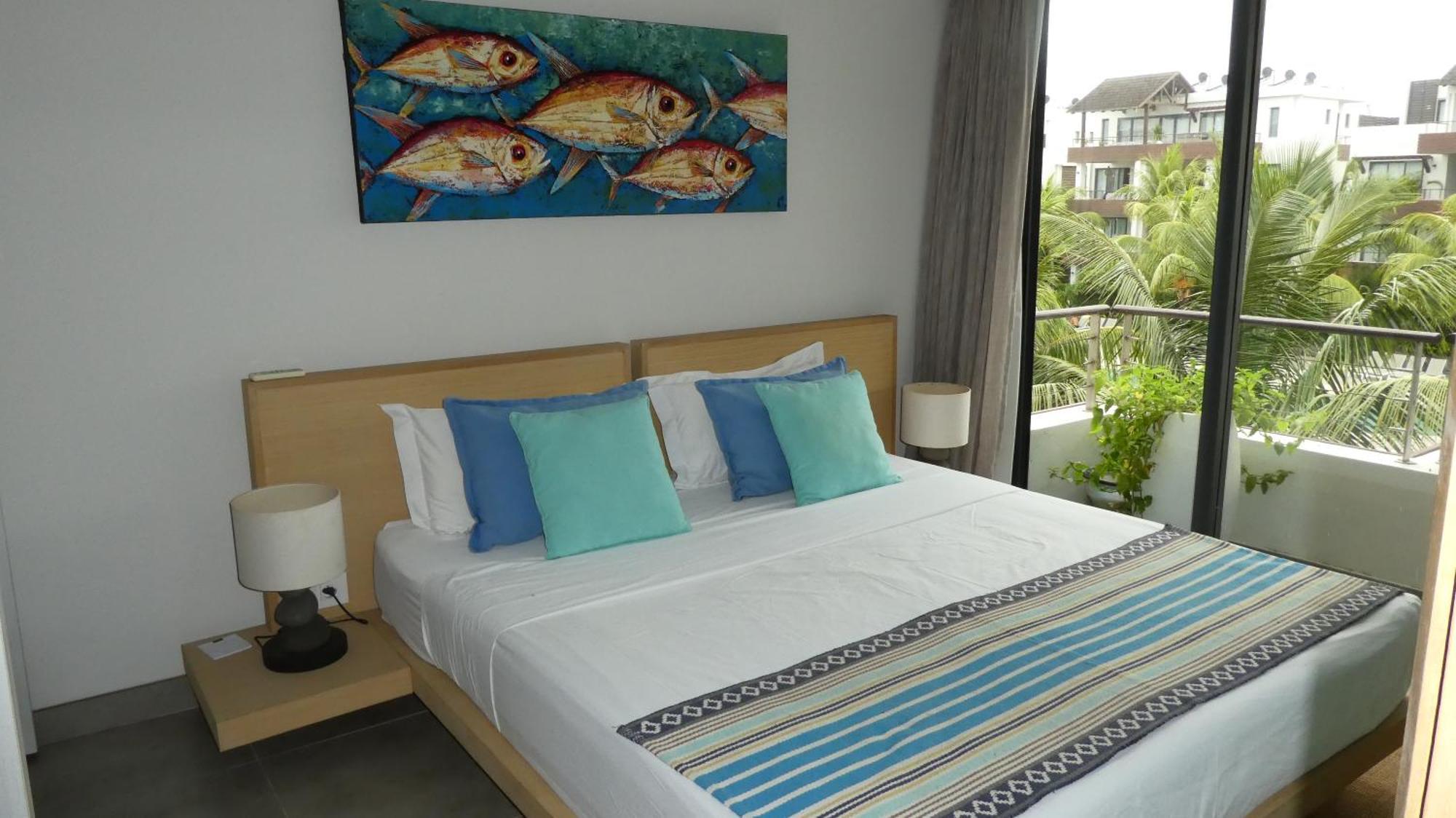 Appartement Le Dauphin Du Lagon Bleu - Plages De Mont Choisy Et De Trou Aux Biches Grand Baie Esterno foto