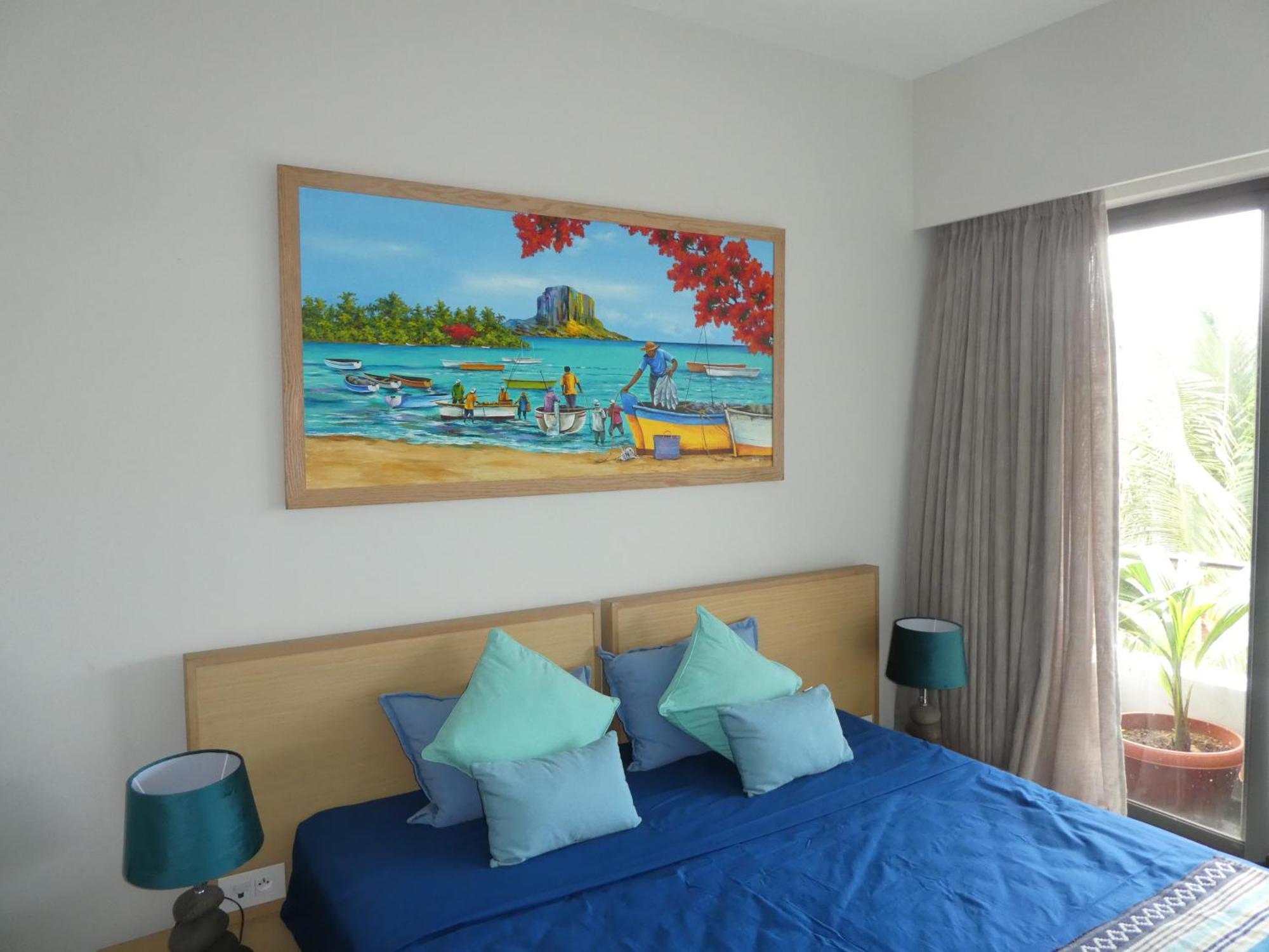 Appartement Le Dauphin Du Lagon Bleu - Plages De Mont Choisy Et De Trou Aux Biches Grand Baie Esterno foto